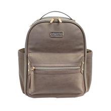 Load image into Gallery viewer, Taupe Mini Diaper Bag