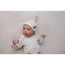 Load image into Gallery viewer, Rainbow Knotted Gown with Hat