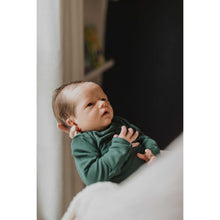 Load image into Gallery viewer, Forest Green Ribbed Knotted Gown