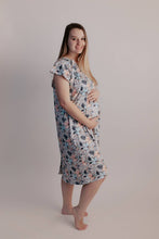 Load image into Gallery viewer, Flower Bloom Labor & Delivery/ Nursing Gown