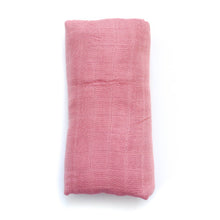 Load image into Gallery viewer, Muslin Swaddle Blanket : Mauve