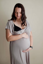 Load image into Gallery viewer, Harbor Mist- Labor & Delivery Nursing Gown