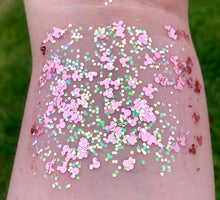 Load image into Gallery viewer, Custom Mickey Head Organic Hair, Body, and Face Glitter: 10g / Pastel Multicolor