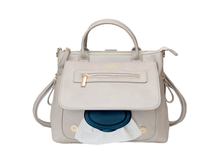 Load image into Gallery viewer, Small Diaper Bag Purse: Gray