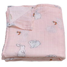 Load image into Gallery viewer, Bunny Swaddle Blanket