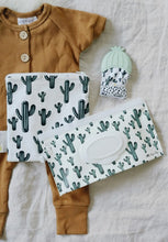 Load image into Gallery viewer, CACTUS- Take & Travel Reusable Wipes Pouch