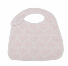 Load image into Gallery viewer, Pop of Pink Snap Bibs - Set of 3