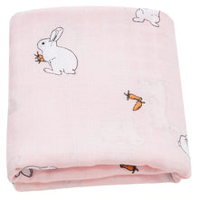 Load image into Gallery viewer, Bunny Swaddle Blanket