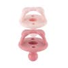 Load image into Gallery viewer, Sweetie Soother: Pink Orthodontic Pacifier Sets (0-6m)