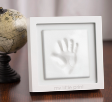 Load image into Gallery viewer, Babyprints Clay Keepsake Frame