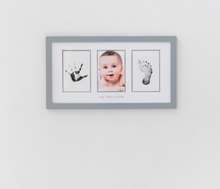 Load image into Gallery viewer, Babyprints Photo Frame and Ink Kit, Gray