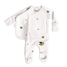 Load image into Gallery viewer, Bonsie Footie- Bees & Honey