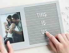 Load image into Gallery viewer, Letterboard Photo Frame