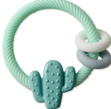 Load image into Gallery viewer, Ritzy Rattle- Silicone Teether/Rattle (Many Options)