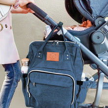 Load image into Gallery viewer, Diaper Bag Backpack (Navy Blue)