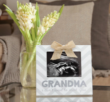 Load image into Gallery viewer, Grandma Chevron Sonogram Frame