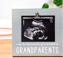 Load image into Gallery viewer, Grandparents Sonogram Frame