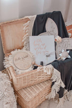 Load image into Gallery viewer, Hello World Wildflower Fringe Sign