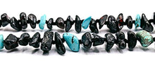 Load image into Gallery viewer, Amber Necklaces & Bracelets- Black & Turquoise