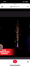 Load image into Gallery viewer, Firework Fountain (Pink or Blue)