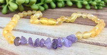 Load image into Gallery viewer, Amber Necklaces/ Bracelets: Amethyst