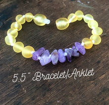 Load image into Gallery viewer, Amber Necklaces/ Bracelets: Amethyst
