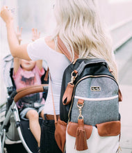 Load image into Gallery viewer, Coffee & Cream Boss Backpack Diaper Bag
