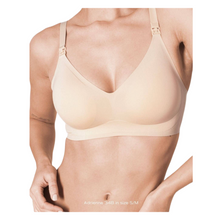 Load image into Gallery viewer, Second Skin Maternity Nursing Bra- Cream