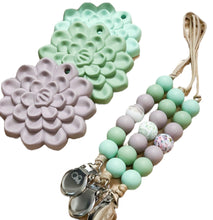 Load image into Gallery viewer, Succulent Teether Set (3 color options)