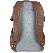 Load image into Gallery viewer, Handsome Heather Gray Boss Backpack™ Diaper Bag