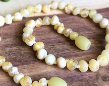 Load image into Gallery viewer, Amber Necklaces/ Bracelets: Milky Raw Amber