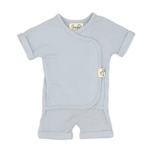 Load image into Gallery viewer, Bonsie Romper- Mist (Preemie-6/9m)
