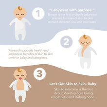 Load image into Gallery viewer, Bonsie Romper- Mist (Preemie-6/9m)