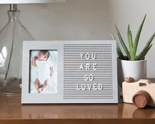 Load image into Gallery viewer, Letterboard Photo Frame