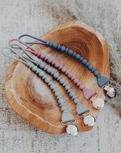 Load image into Gallery viewer, Silicone Pacifier Clip- (Many Colors)