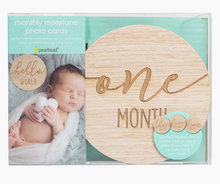 Load image into Gallery viewer, Wooden Reversible Milestone Photo Cards