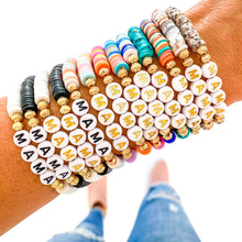 Load image into Gallery viewer, Mama Heishi Bracelets: Boy Mom
