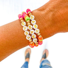 Load image into Gallery viewer, Mama Heishi Bracelets: Boy Mom
