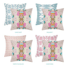 Load image into Gallery viewer, Monet’s Garden Pink Decorative Pillow: 14" x 20" Lumbar
