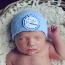 Load image into Gallery viewer, Little Brother Newborn Hospital Hat Many Colors Available: Newborn / GRAY Hat Little Brother
