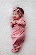 Load image into Gallery viewer, Rose Knotted Gown and Hat
