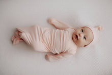 Load image into Gallery viewer, Heavenly Pink Knotted Gown: Gown &amp; Hat
