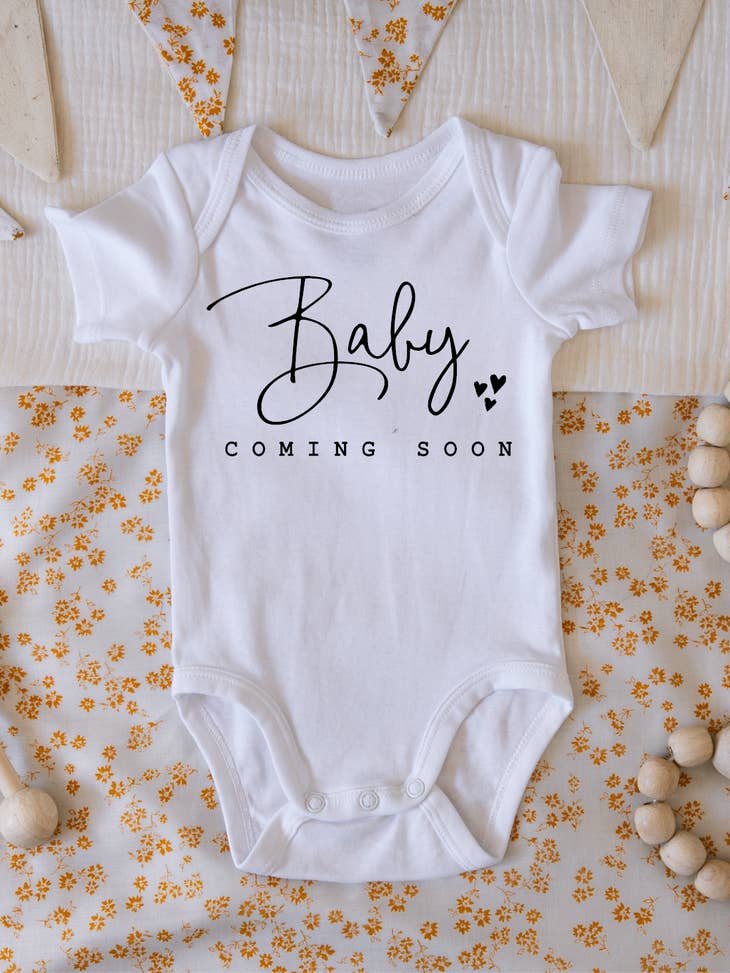 Baby Coming Soon OnesIe (Newborn)