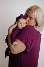 Load image into Gallery viewer, Plum Purple- Labor and Delivery/ Nursing Gown
