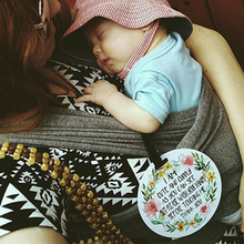 Load image into Gallery viewer, Cute Flower No Touching and Stroller Tag
