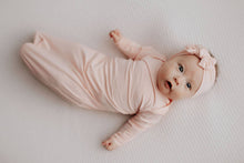 Load image into Gallery viewer, Heavenly Pink Knotted Gown: Gown &amp; Hat
