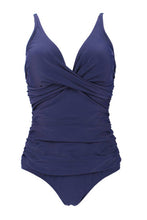 Load image into Gallery viewer, Rushed One Piece Swimsuit- Navy Blue
