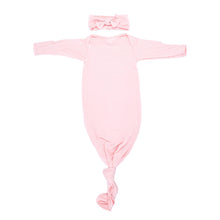 Load image into Gallery viewer, Heavenly Pink Knotted Gown: Gown &amp; Hat
