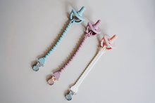 Load image into Gallery viewer, Pacifier Clip- Beaded Buttercream
