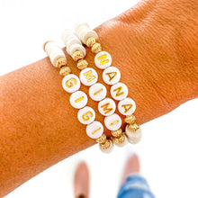 Load image into Gallery viewer, Gigi, Nana, Mimi Heishi Bracelet: Nana
